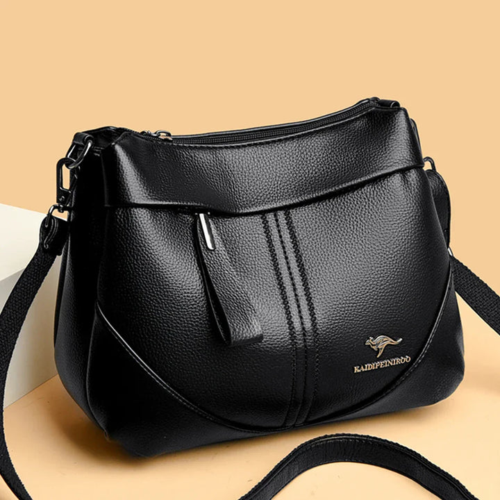 Sac Messenger en Cuir Souple Savine