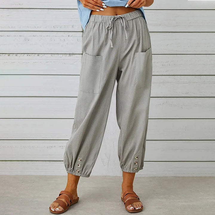 Alaina | Pantalon Harem taille haute