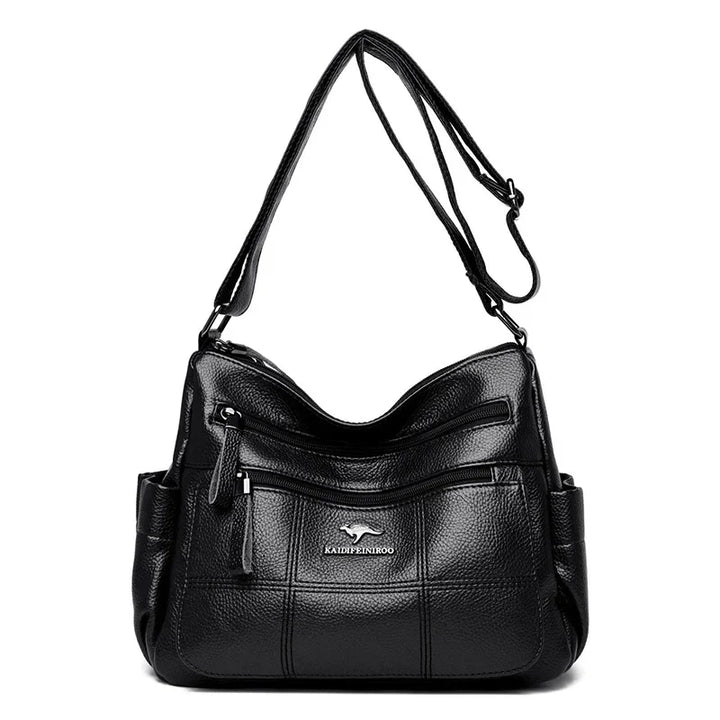 Sac à main en cuir lisse Davina