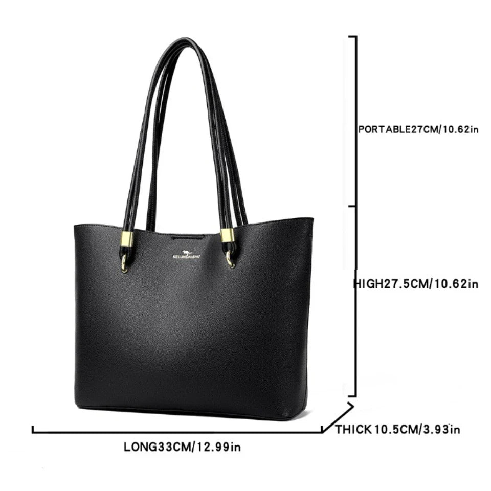Sac fourre-tout décontracté en doux tissu kangourou