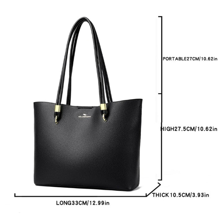 Sac fourre-tout décontracté en doux tissu kangourou