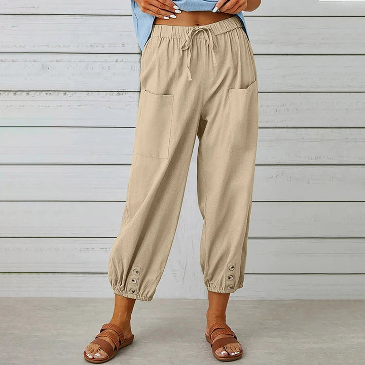 Alaina | Pantalon Harem taille haute