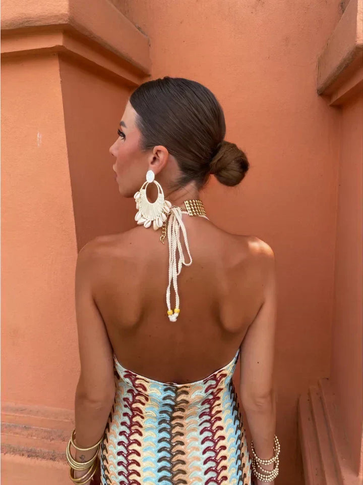 Cerai | Robe Longue Élégante Moderne