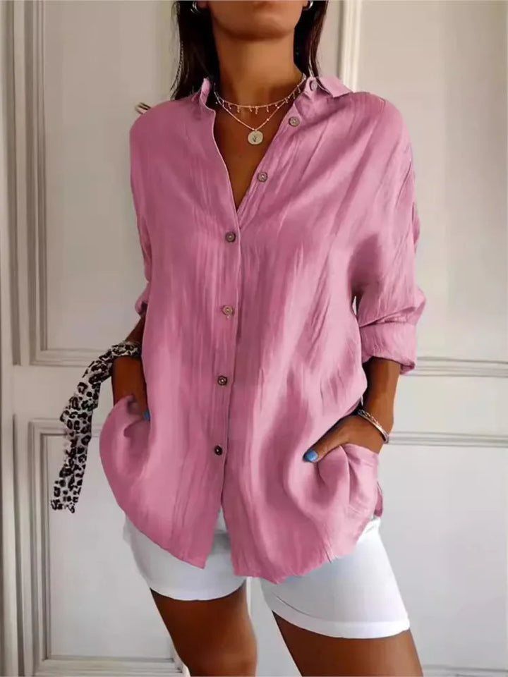 Philippine™ | Blouse douce en coton respirant
