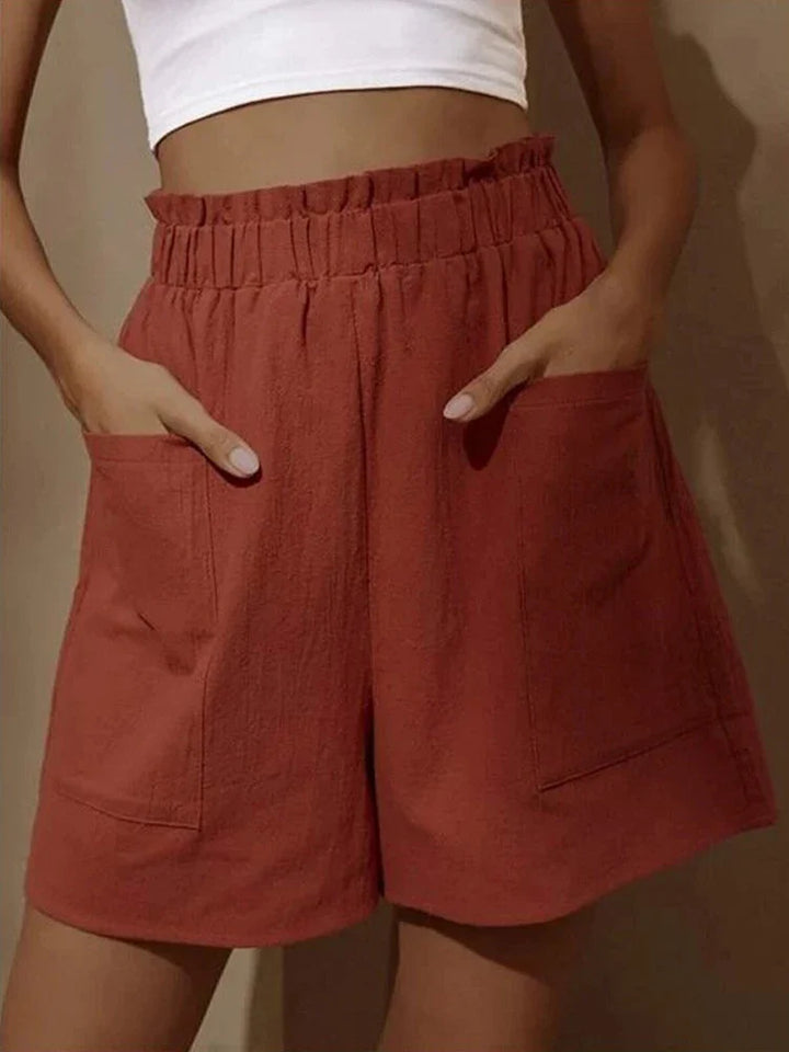Selina | Shorts taille haute