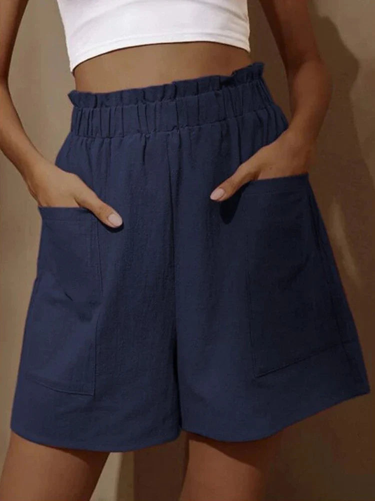 Selina | Shorts taille haute