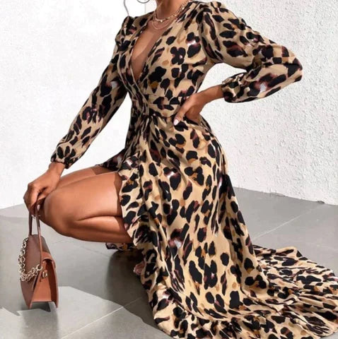 Lisandra | Robe élégante avec décolleté en V