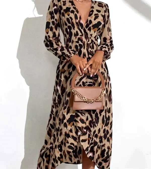 Lisandra | Robe élégante avec décolleté en V