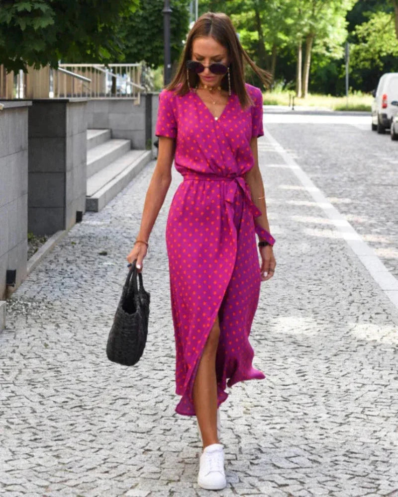 Linda - Robe florale élégante