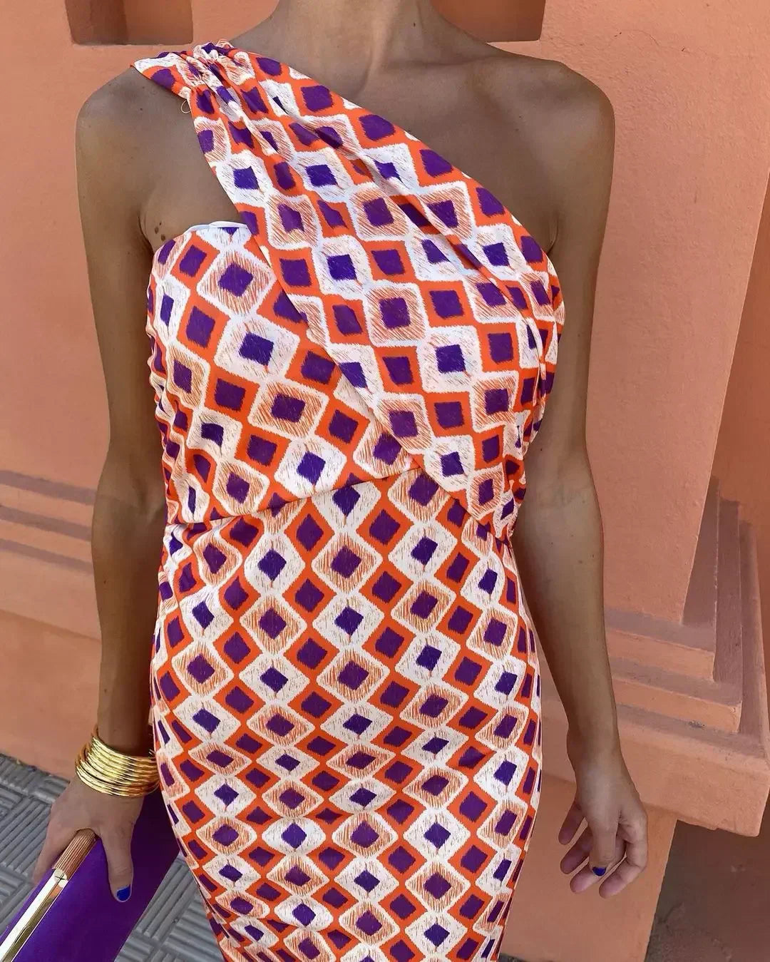Irmgardi | Robe Élégante À Épaule Dénudée