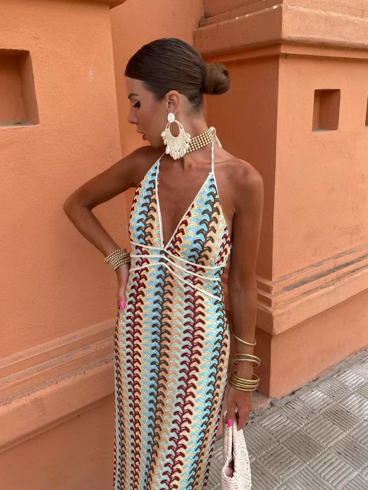 Cerai | Robe Longue Élégante Moderne