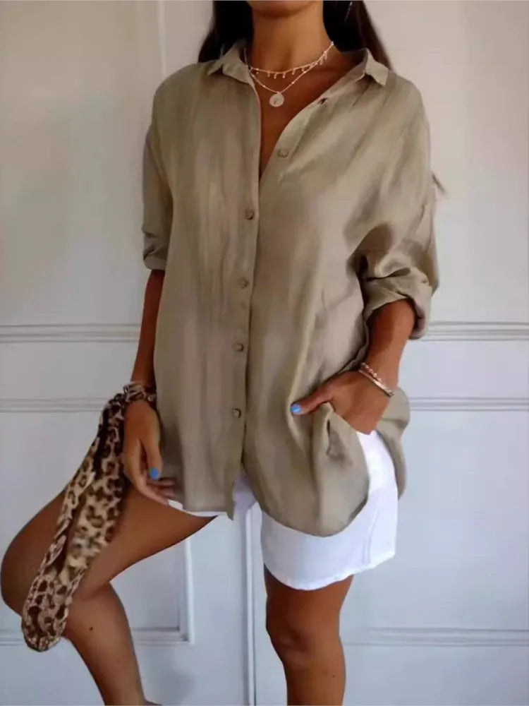 Philippine™ | Blouse douce en coton respirant