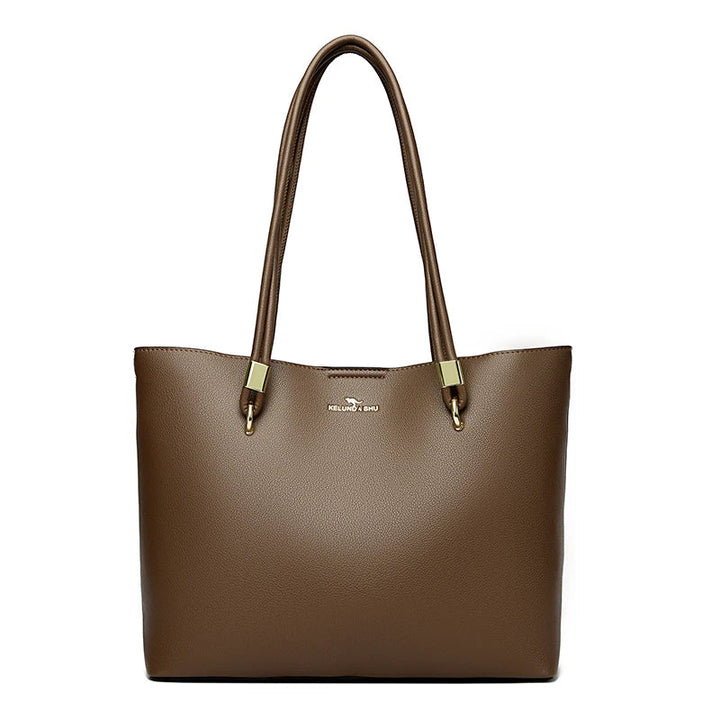 Sac fourre-tout décontracté en doux tissu kangourou
