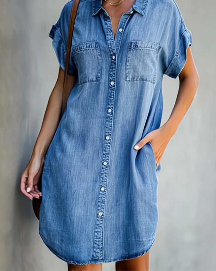 ELENORE - Robe en denim
