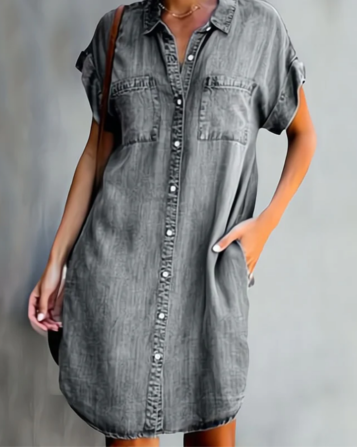 ELENORE - Robe en denim