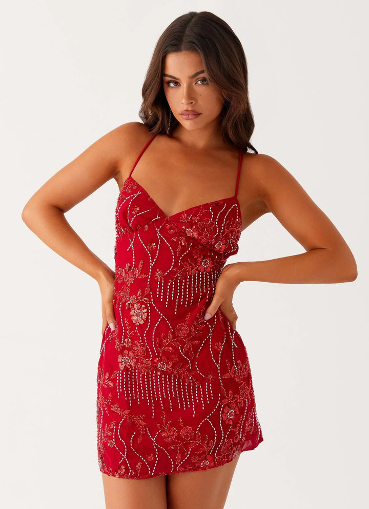 Eden : Robe Mini Brodée
