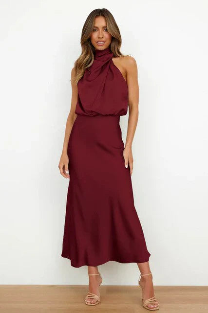Benthe - Robe Midi Décolleté