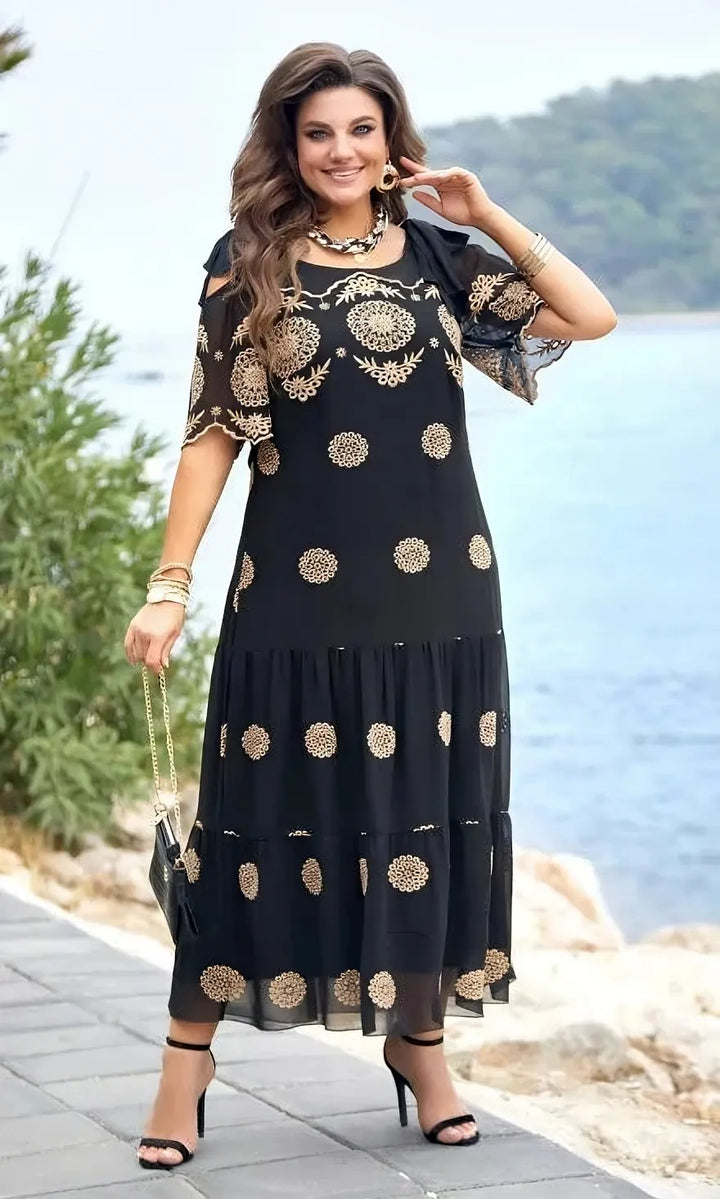 Dionne | Robe d'été en maille élégante