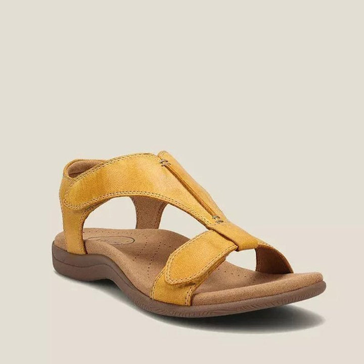 Alina - Sandales Orthopédiques en Cuir Décontractées