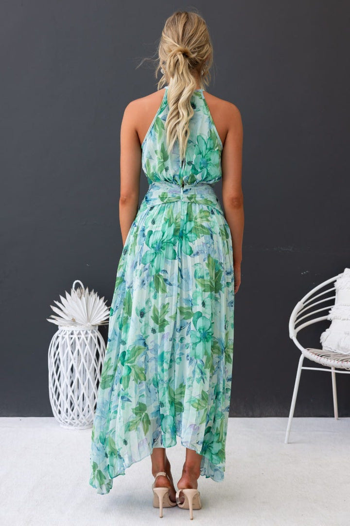 Mavis - Robe longue à fleurs
