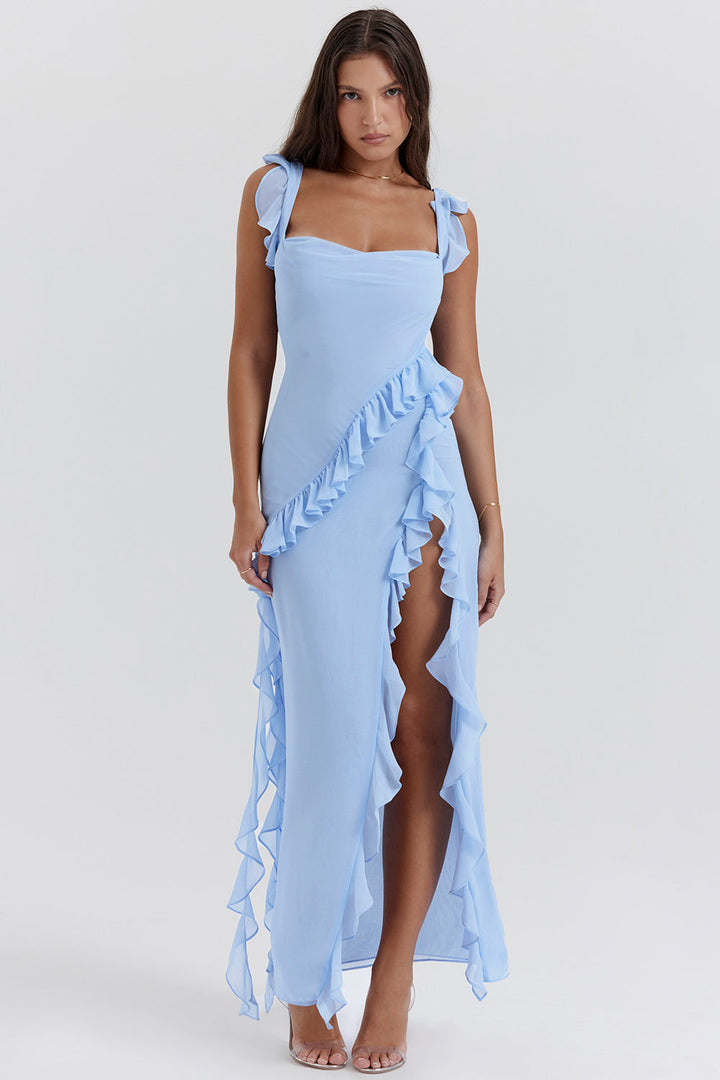 Laurine | Robe Maxikleid Élégante