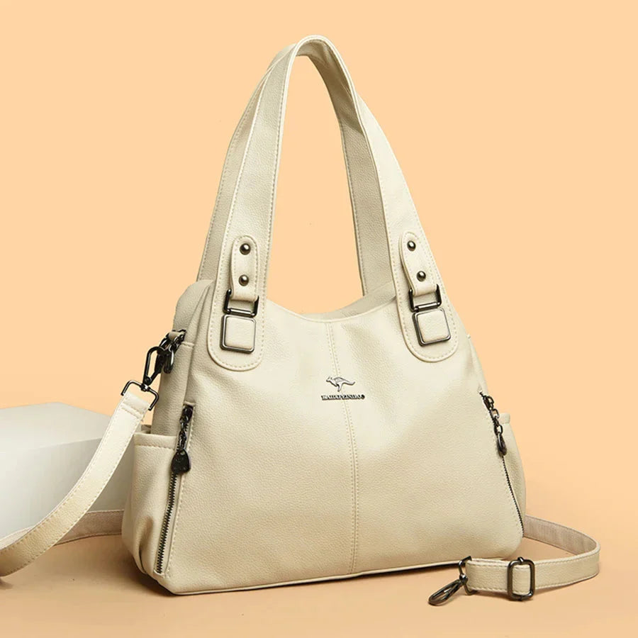 India™ Sac à bandoulière en cuir vintage classique