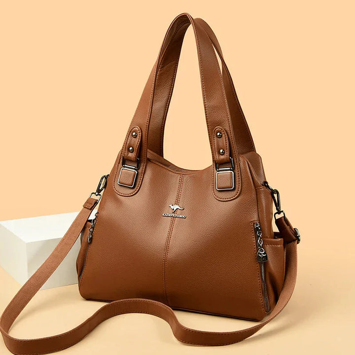 India™ Sac à bandoulière en cuir vintage classique