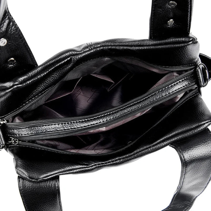 India™ Sac à bandoulière en cuir vintage classique