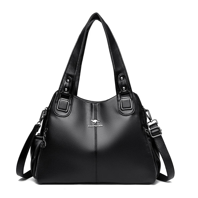 India™ Sac à bandoulière en cuir vintage classique