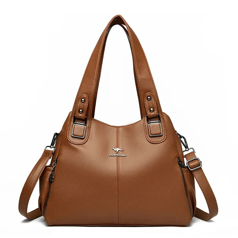 India™ Sac à bandoulière en cuir vintage classique