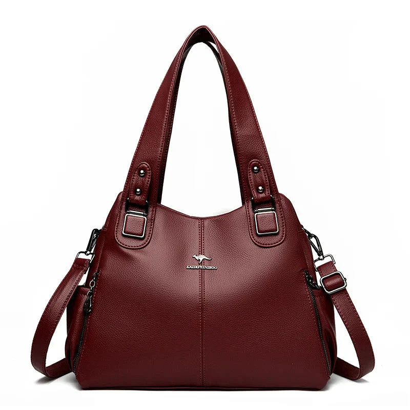 India™ Sac à bandoulière en cuir vintage classique