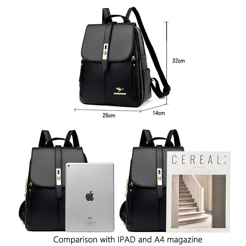 Sac à dos en cuir Alisa