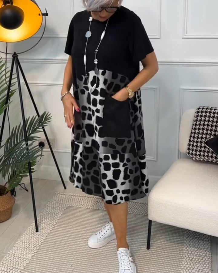 Lina | Robe d'été légère avec col rond