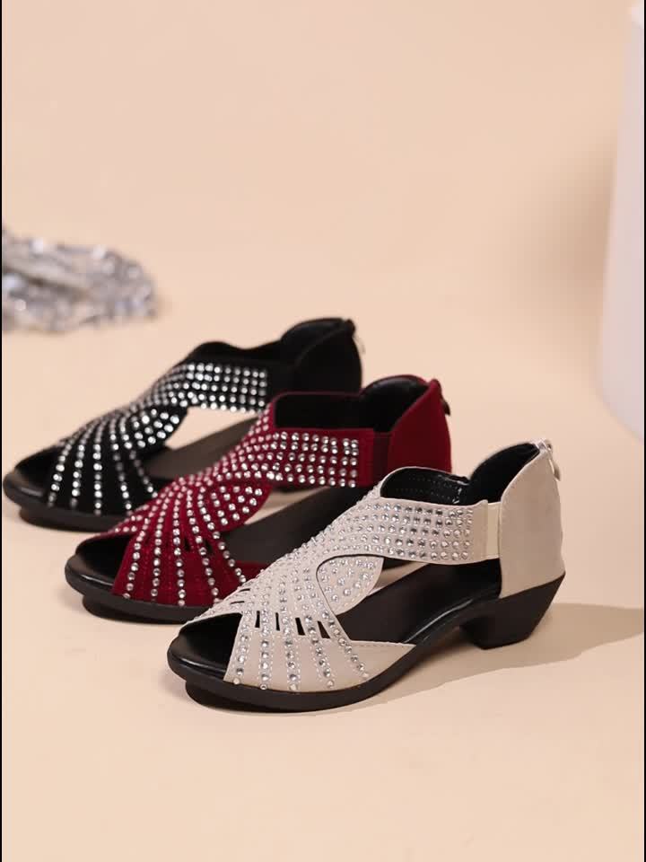 Sandales de confort étincelantes Zayla™