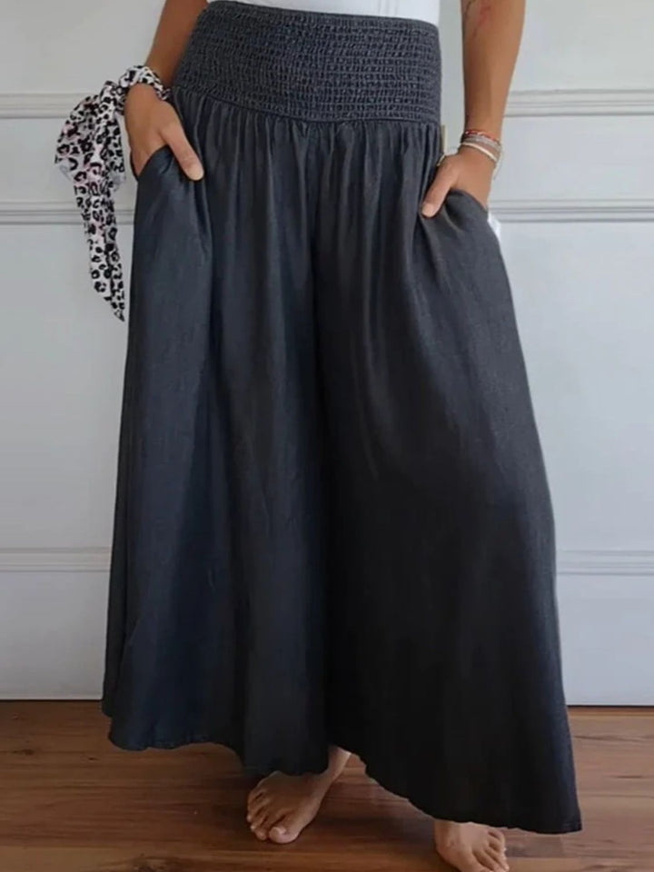 Marlene | Pantalon en coton ample pour l'été