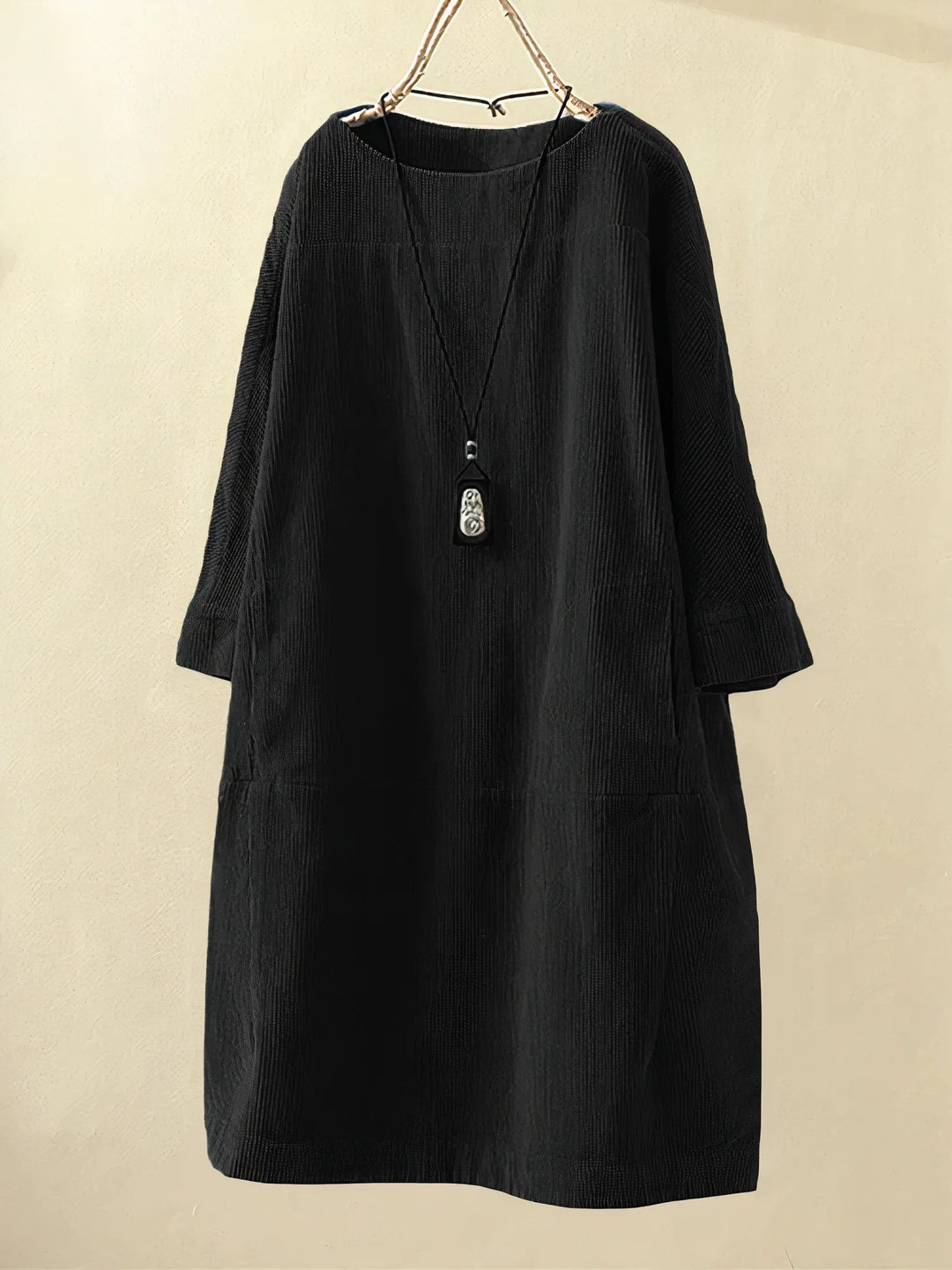 Zophie™ - Robe en velours côtelé vintage décontractée