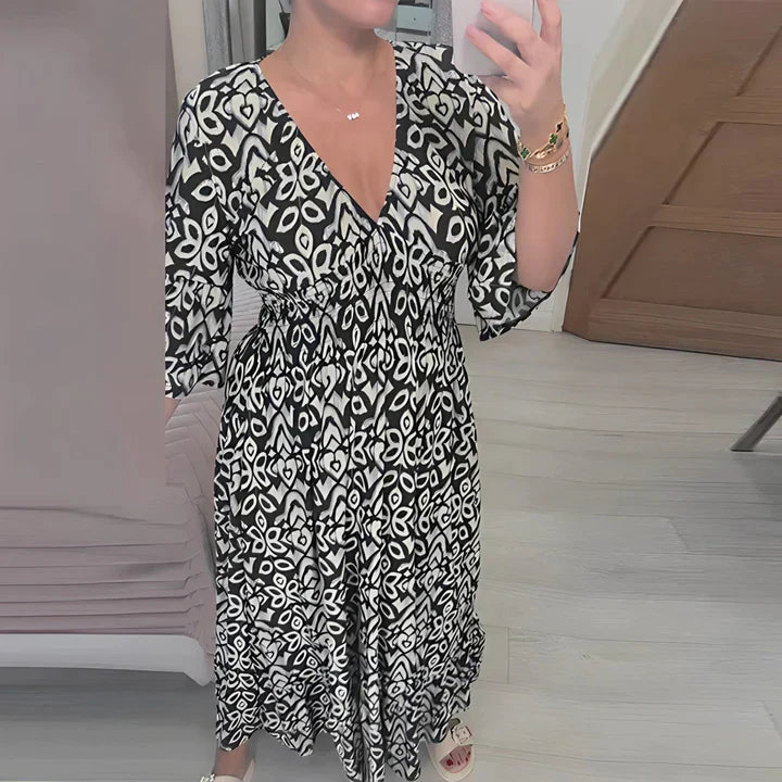 Frieda | Robe d'été légère avec décolleté en V