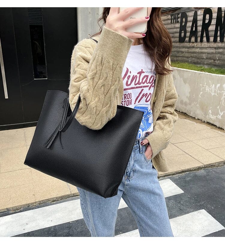 Sac à bandoulière en cuir souple Istar