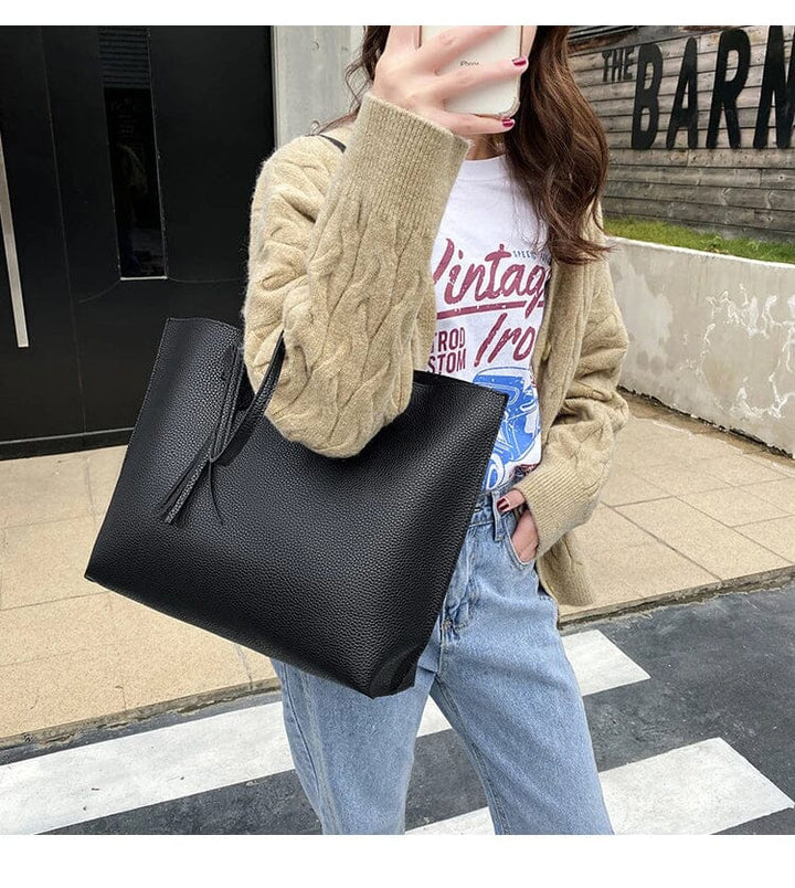 Sac à bandoulière en cuir souple Istar
