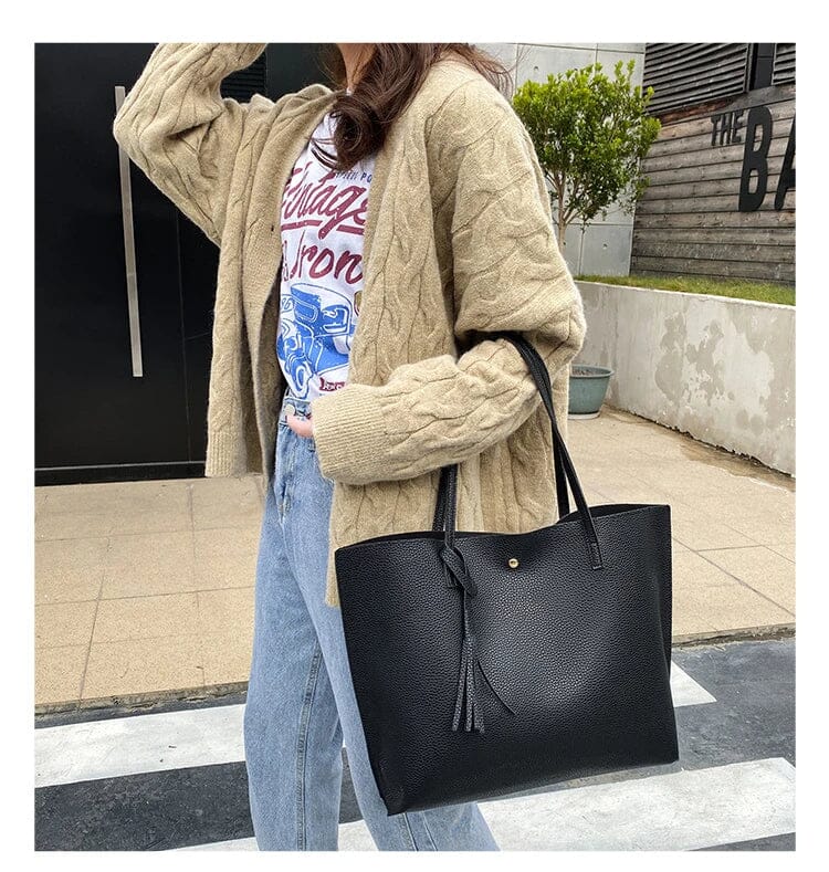Sac à bandoulière en cuir souple Istar