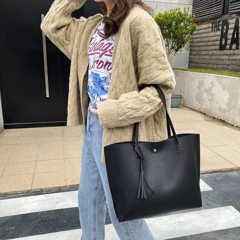 Sac à bandoulière en cuir souple Istar