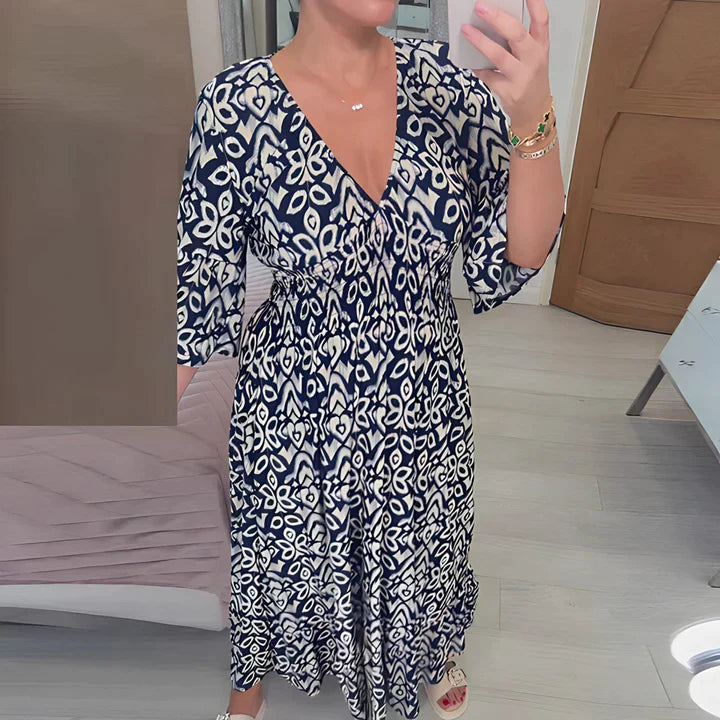 Frieda | Robe d'été légère avec décolleté en V