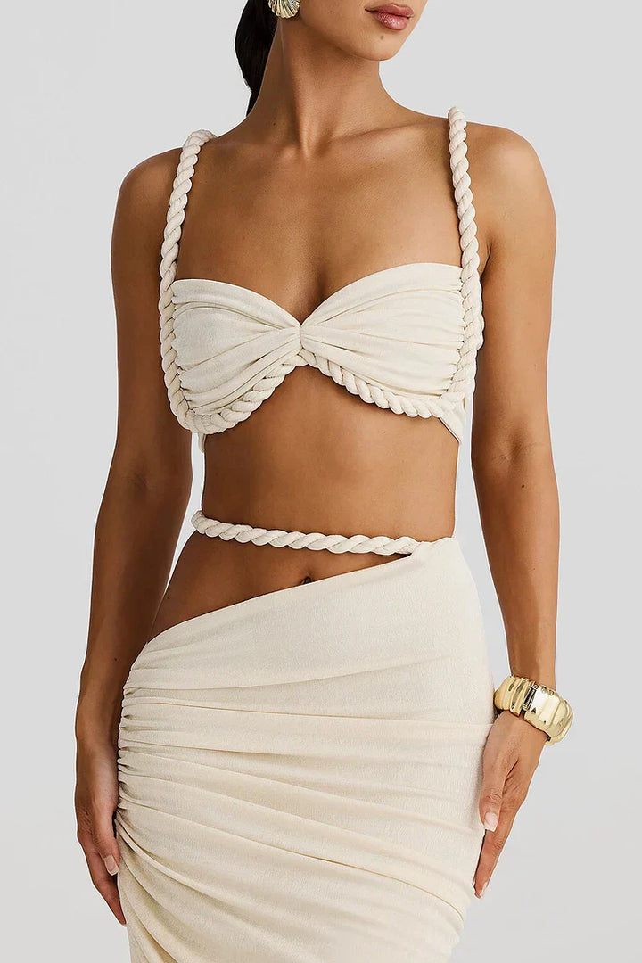 Amani : Ensemble Maxi Ruché Découpé