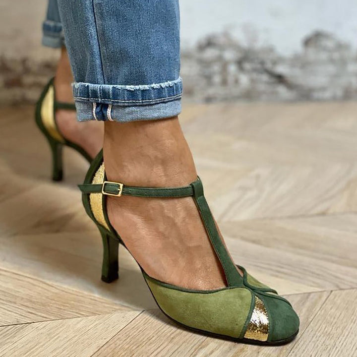 Wilenia - orteils fermés, talons avec bride en T