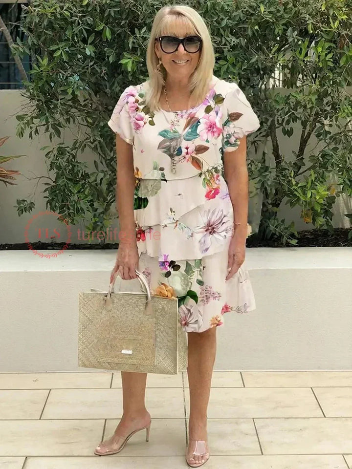Robe Fleurie Ruffle Lola™