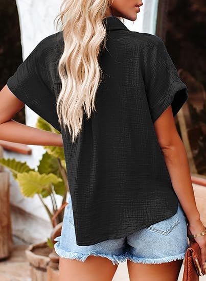 Louisa - Top Relaxato Avec Texture