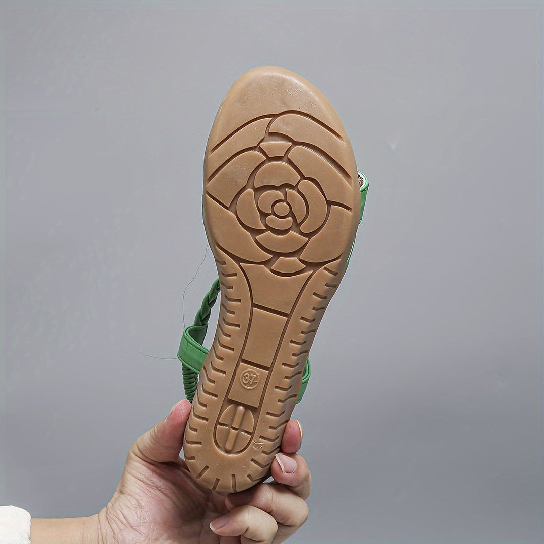 Sandales Élastra™ en Cristal Tressé