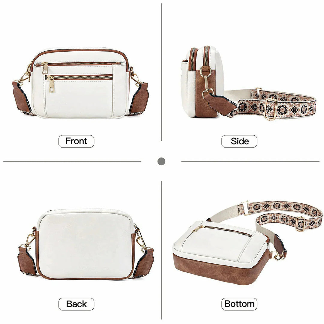 Sac Nylah en Bandoulière avec Sangles Colorées