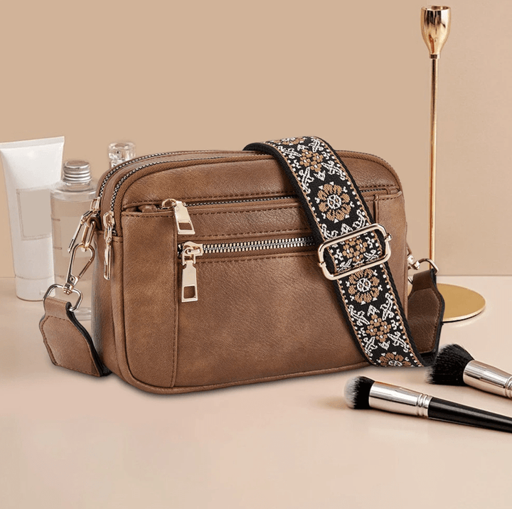 Sac Nylah en Bandoulière avec Sangles Colorées