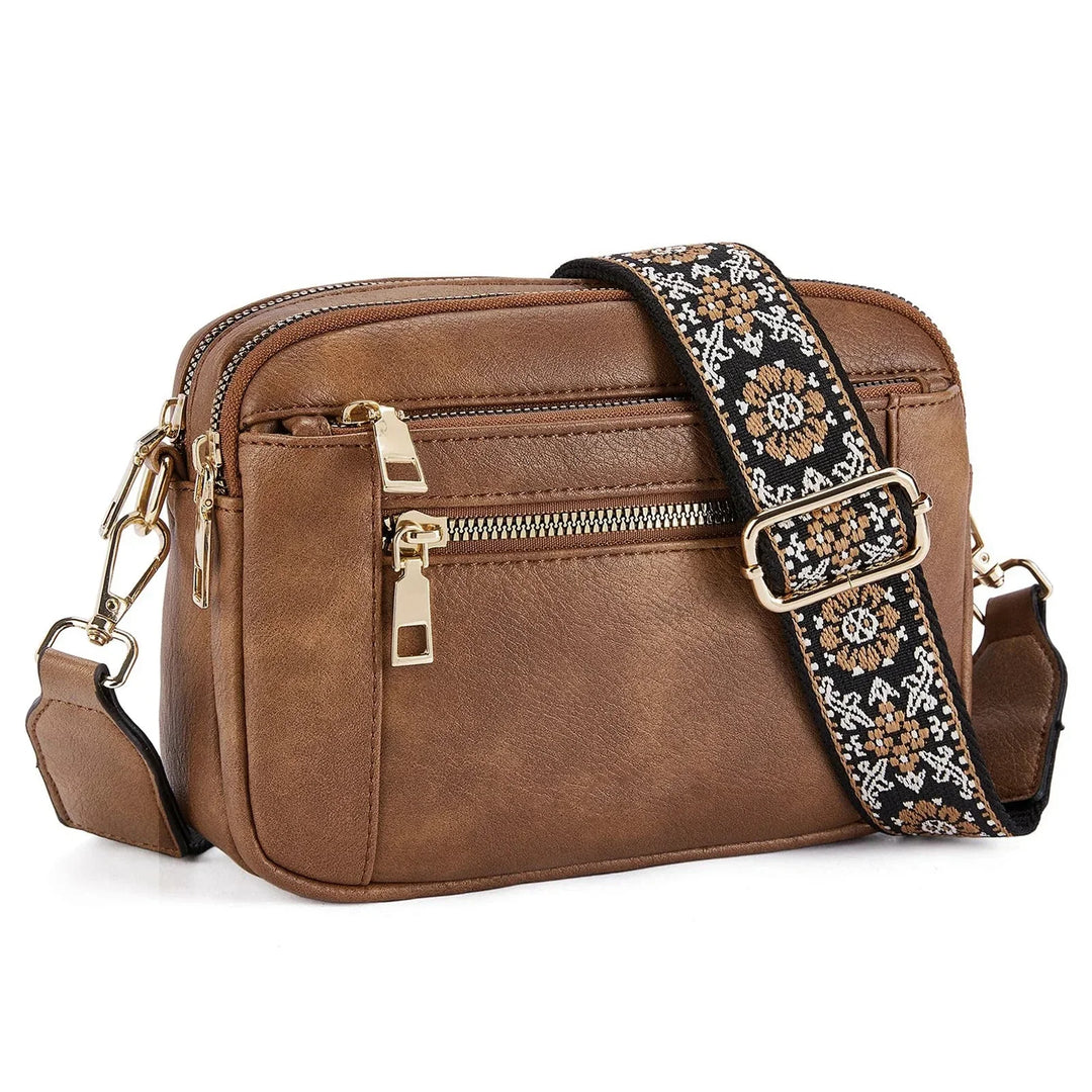 Sac Nylah en Bandoulière avec Sangles Colorées